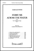 Ferry Me Across the Water Two-Part choral sheet music cover